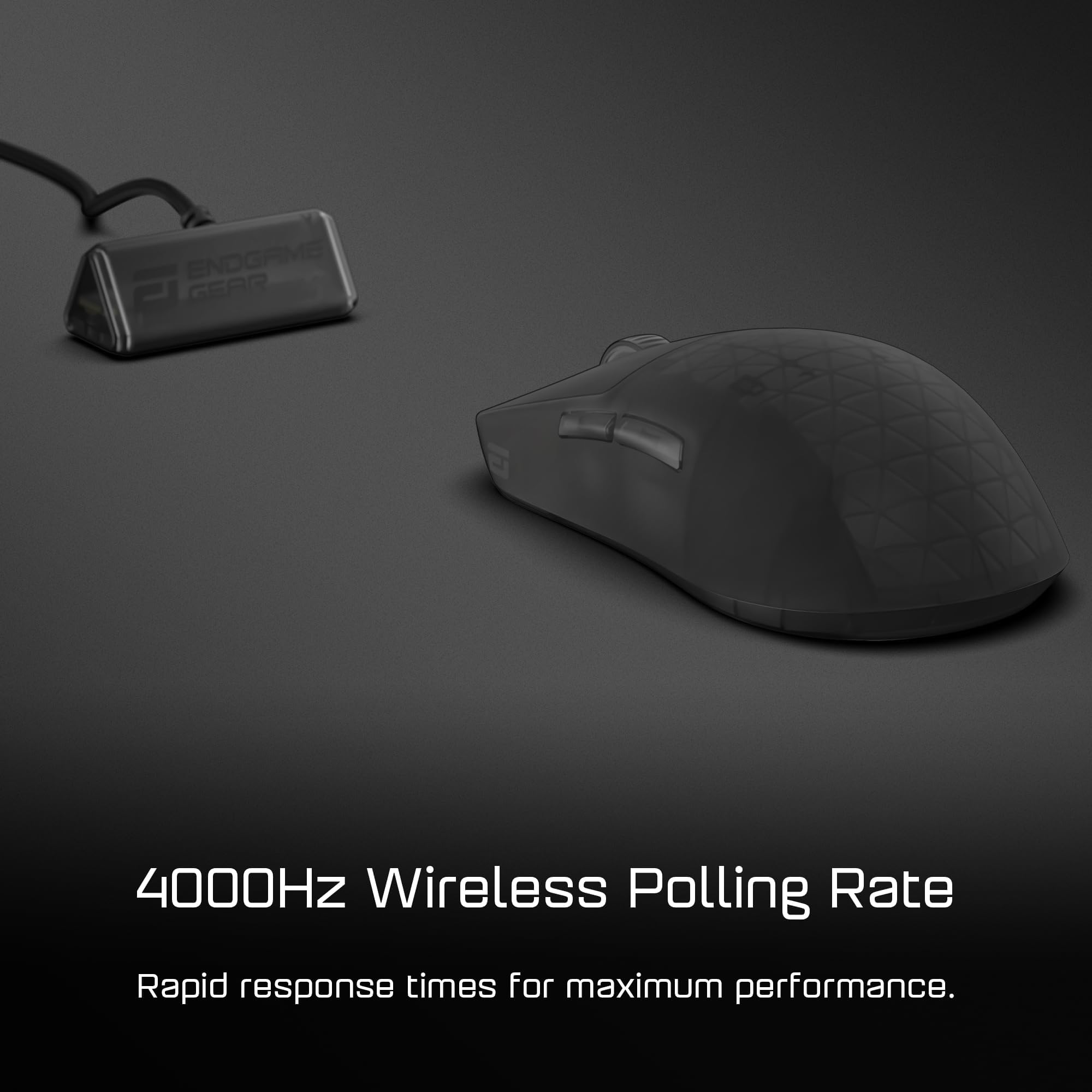 ENDGAME GEAR Mouse para jogos OP1 8k - Purple Frost edição